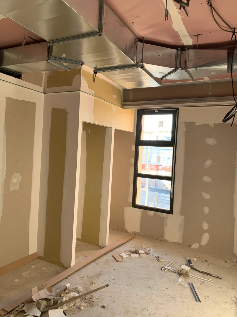 Cloisons · Gaines techniques · VMC intégrée