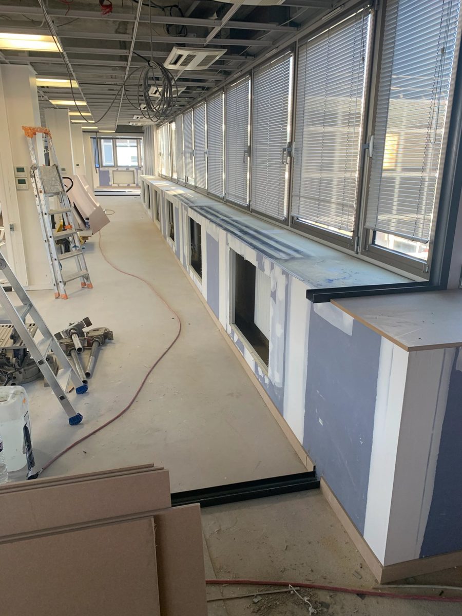 Aménagement open space · Cloisons de distribution